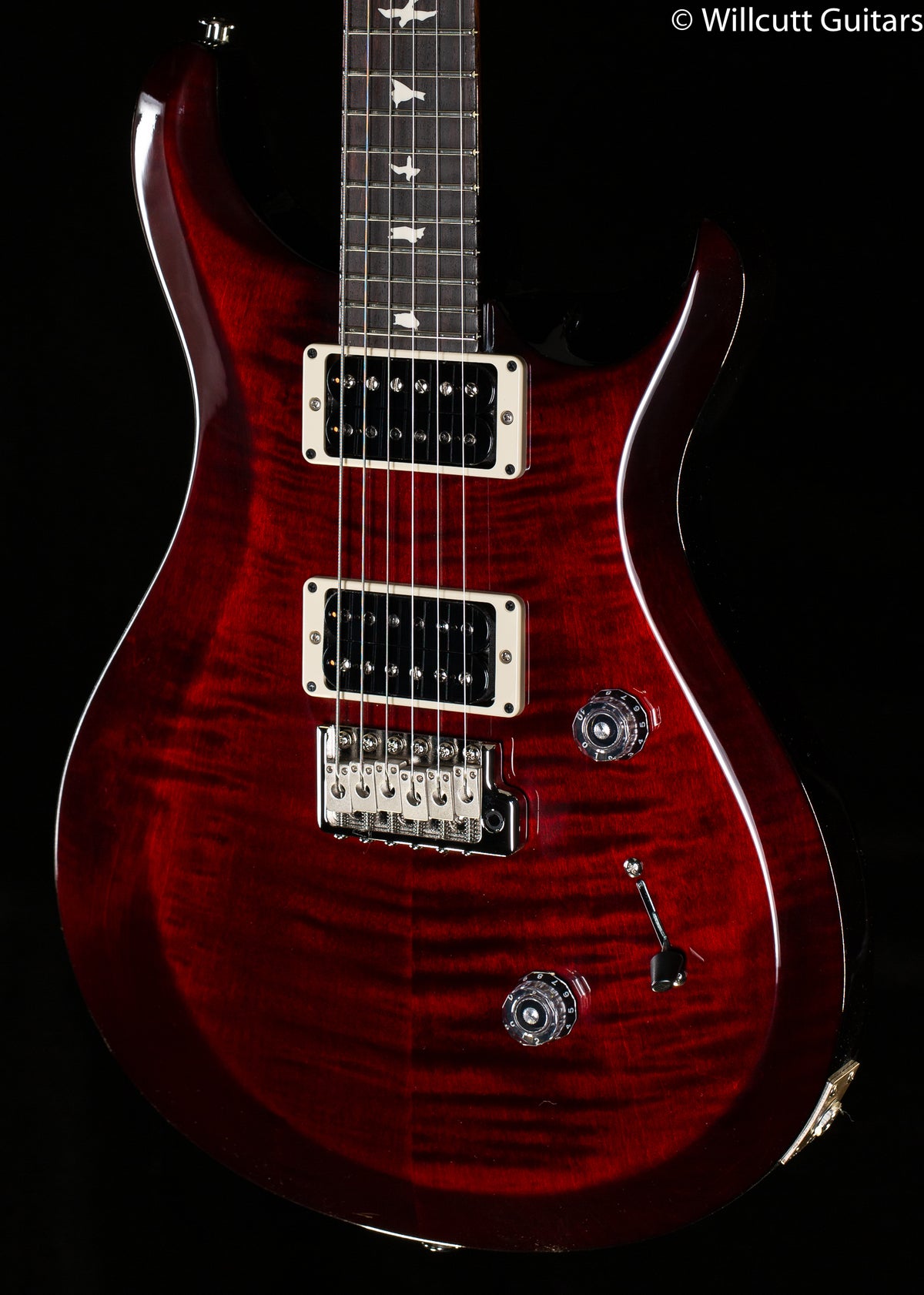 PRS S2 Custom 24 Fire Red Burst