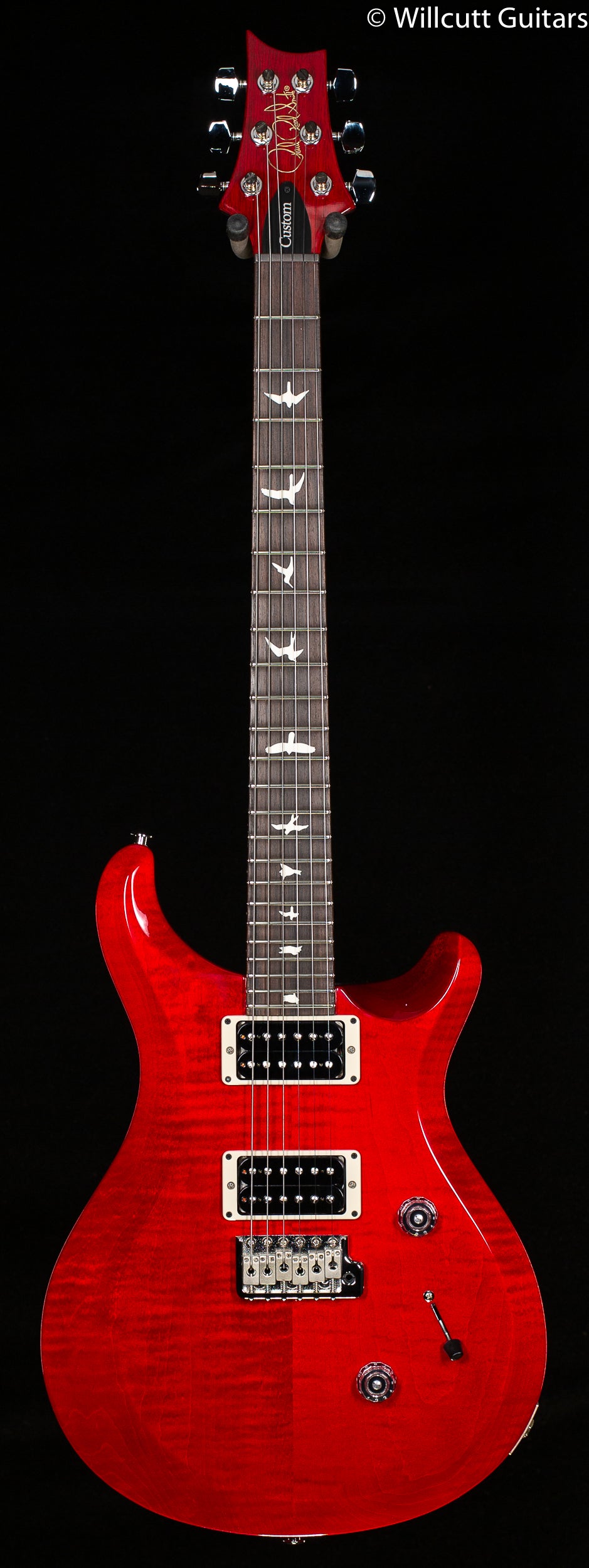 2022 PRS S2 Custom 24 Scarlet Red - Willcutt Guitars