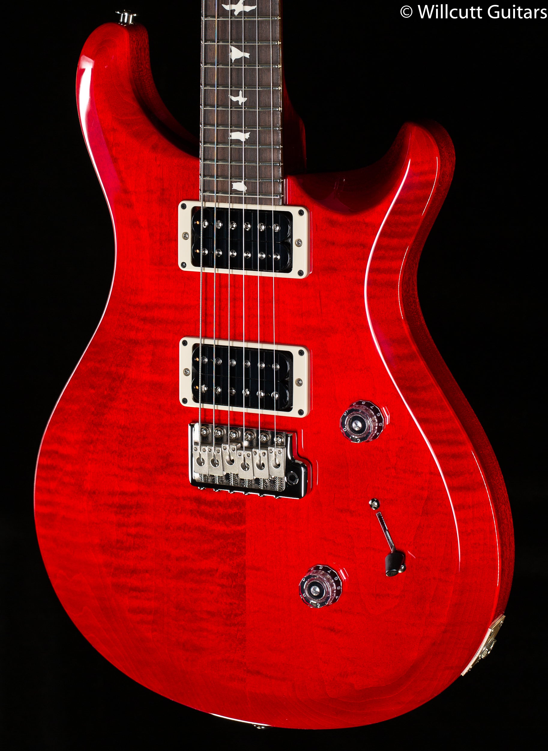 2022 PRS S2 Custom 24 Scarlet Red - Willcutt Guitars