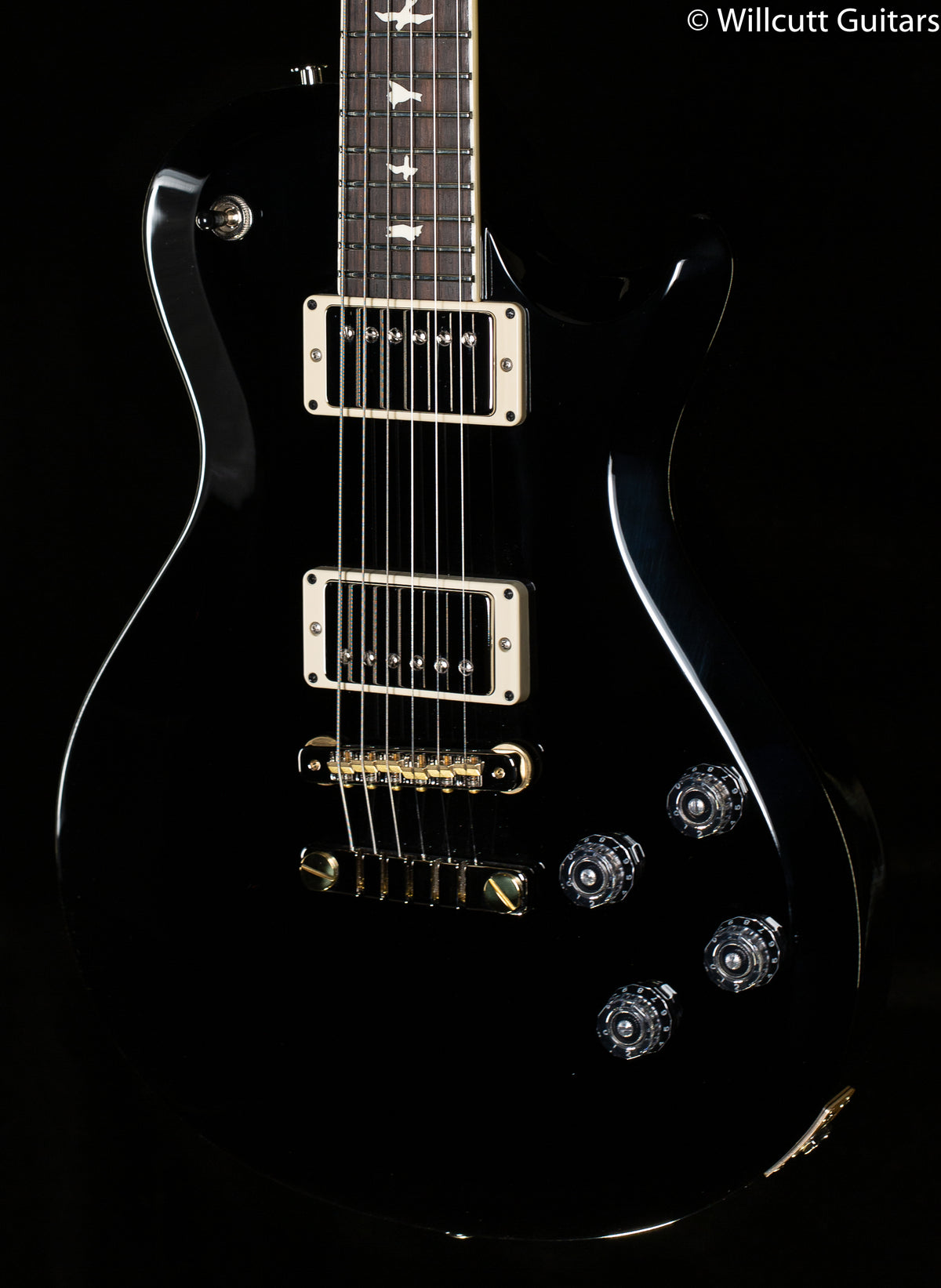 2022 PRS S2 McCarty Singlecut 594 Maple Top Custom Color Black (240)