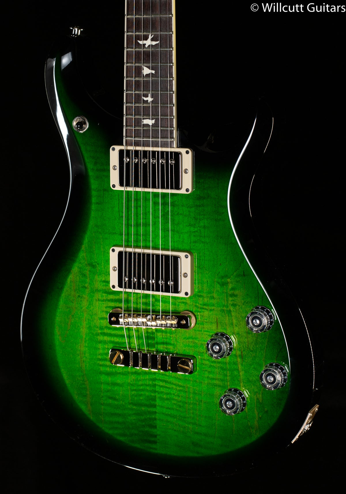 2022 PRS S2 McCarty 594 Custom Color Emerald Smokeburst (274)
