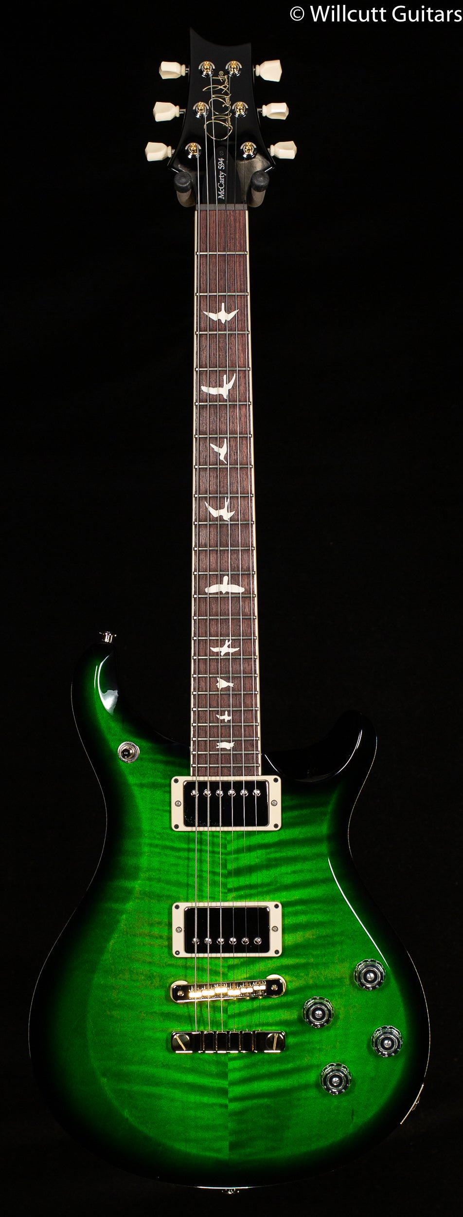 2022 PRS S2 McCarty 594 Custom Color Emerald Smokeburst (769)