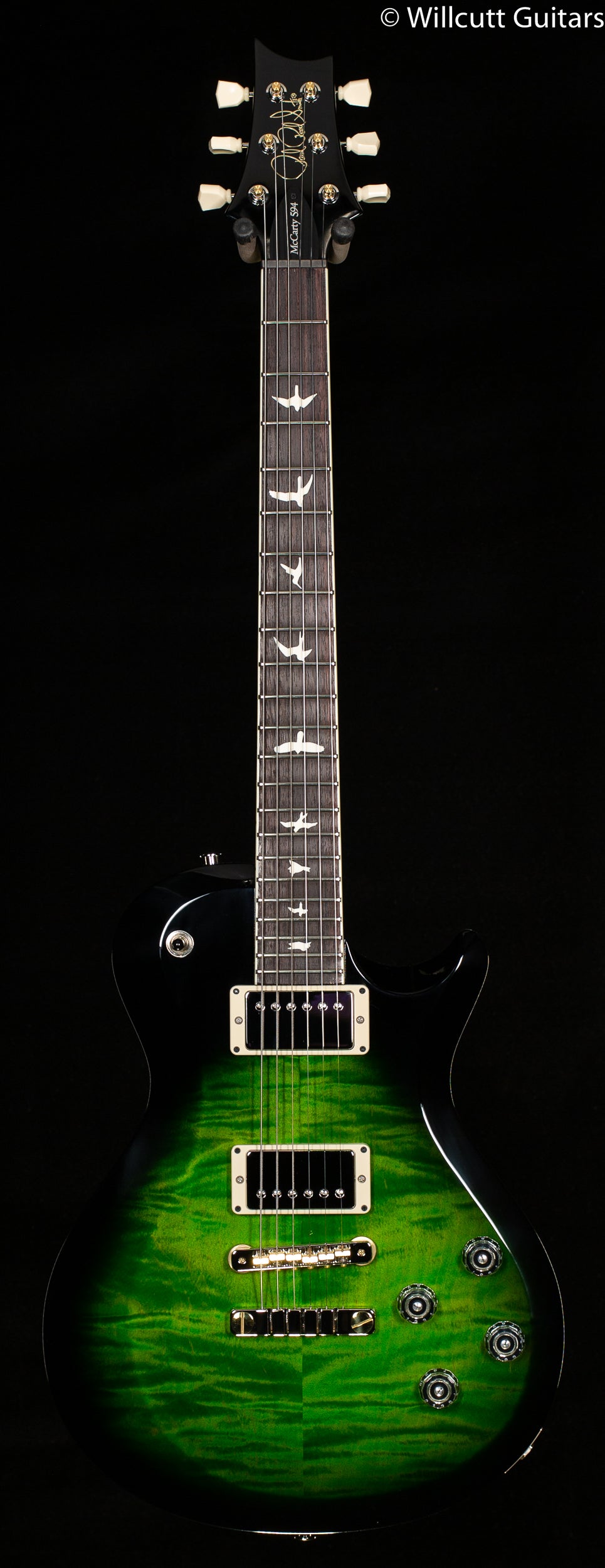 2022 PRS S2 McCarty Singlecut 594 Custom Color Verde Smokeburst (536)