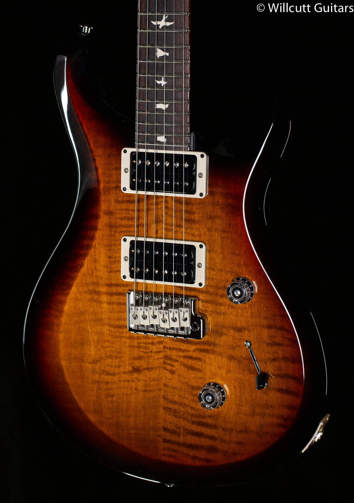 2022 PRS S2 Custom 24 Maple top Custom Color Tri-Color Sunburst (863)