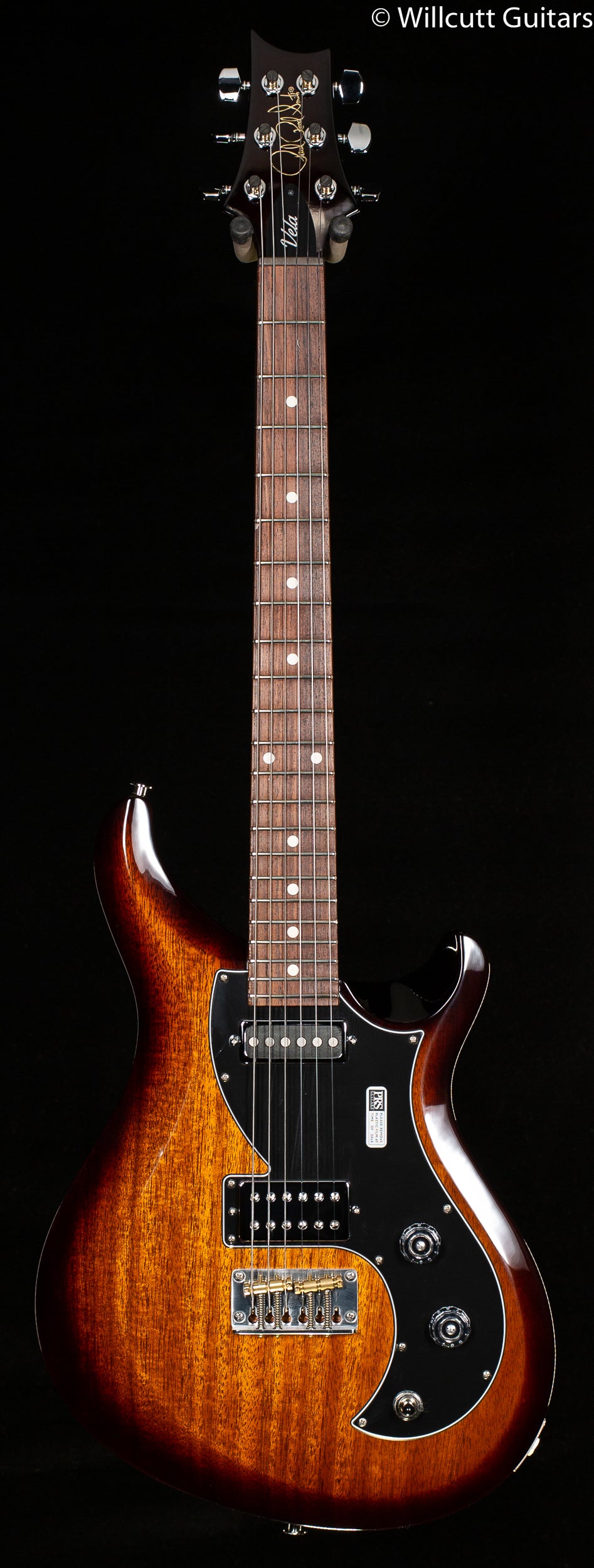 PRS S2 Vela Mahogany body McCarty Tobacco Sunburst (903)