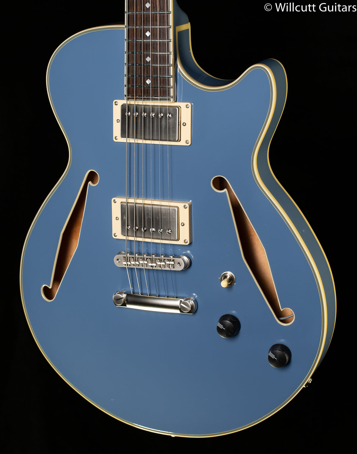 D&#39;Angelico Excel SS Tour Collection Slate Blue (013)