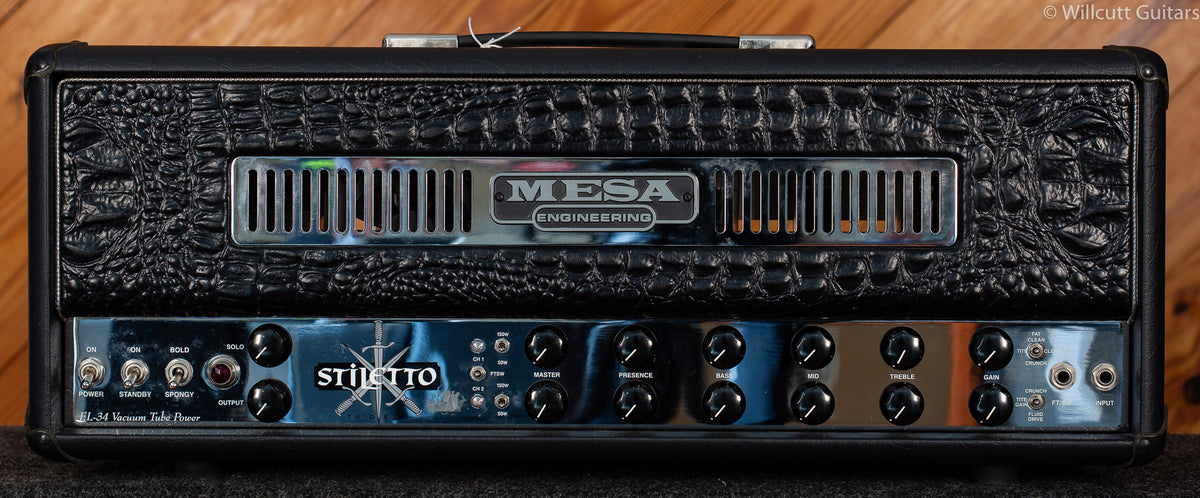 Mesa Boogie Stiletto Trident Head Black
