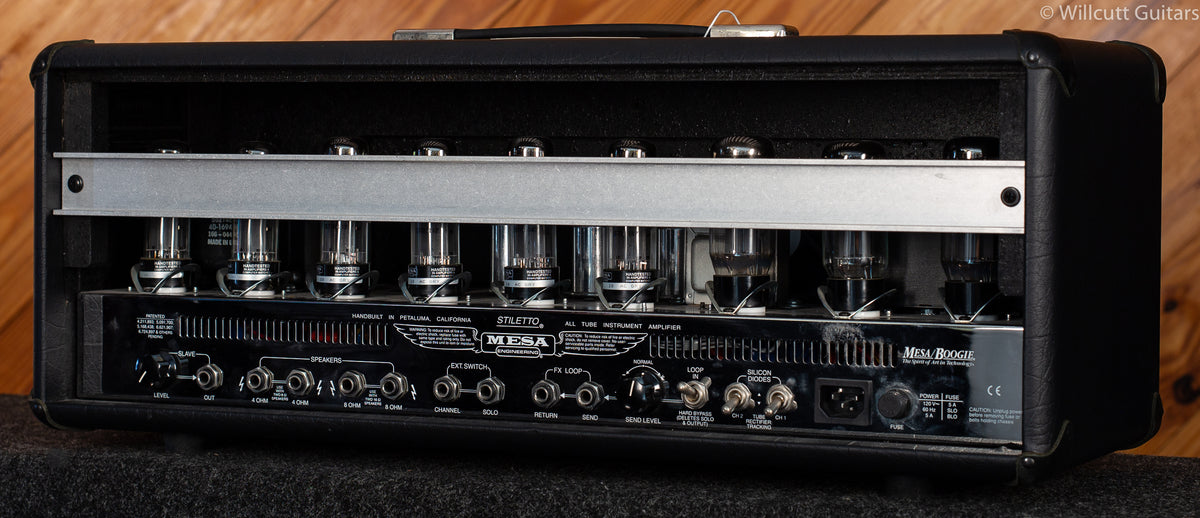 Mesa Boogie Stiletto Trident Head Black