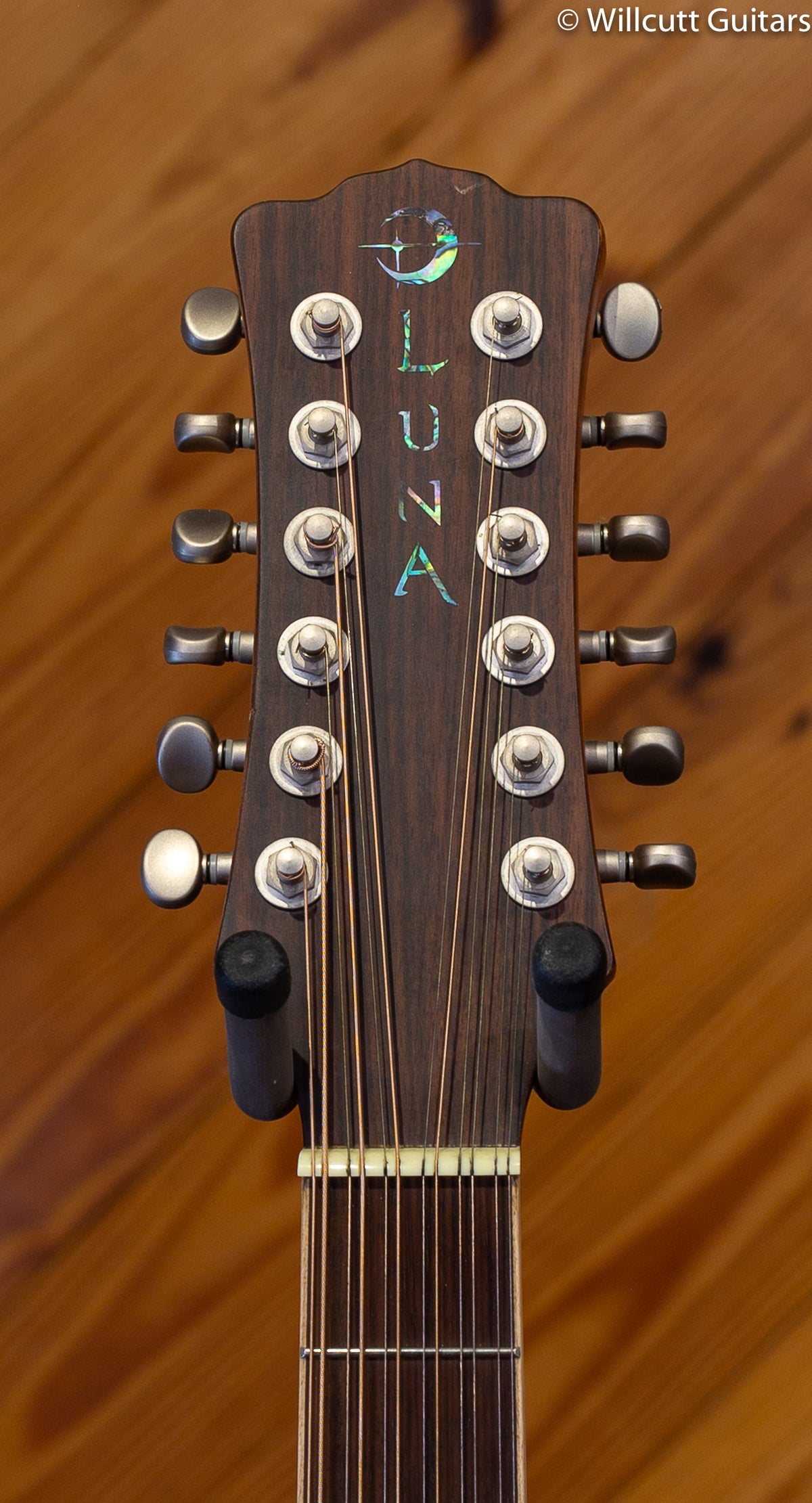 Luna USED Muse Spruce Top 12 String Acoustic Guitar DEMO