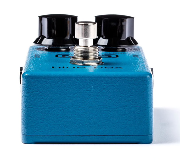 blue box pedal MXR M103 Blue Box Octave Fuzz Distortion Pedal