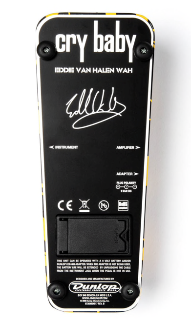 Dunlop Cry Baby EVH Wah - Willcutt Guitars Dunlop Cry Baby EVH Wah - Willcutt Guitars