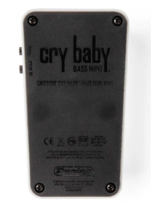 wah pedal for bass Dunlop Cry Baby Mini Bass Wah