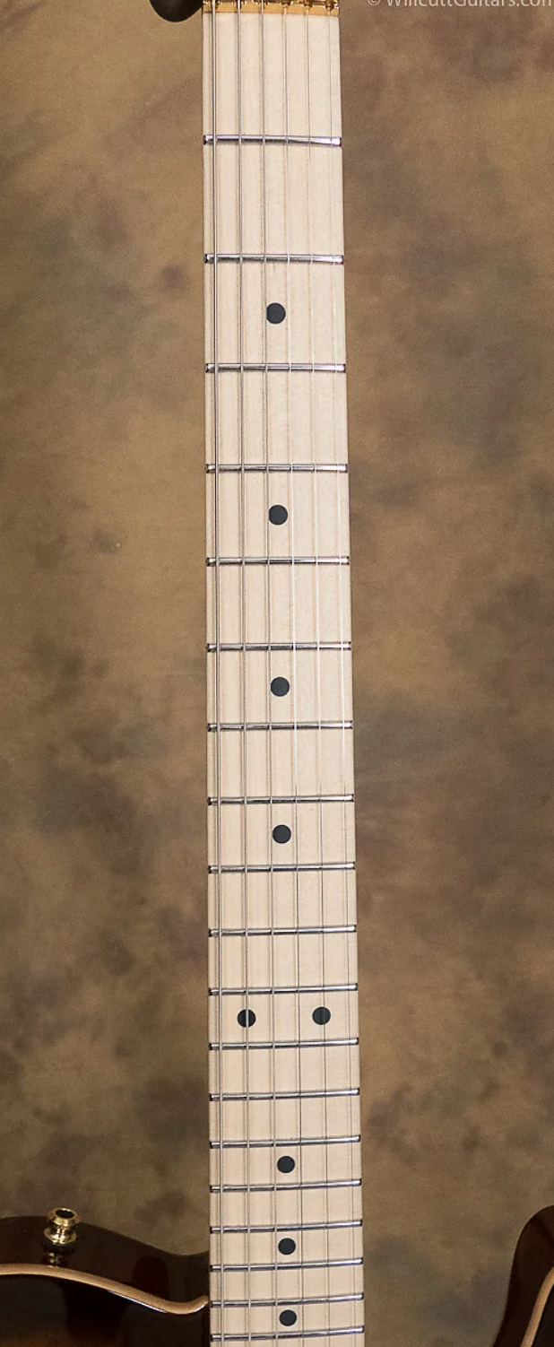 Suhr® Modern T Quilted Maple Top Bengal Burst USED (61)