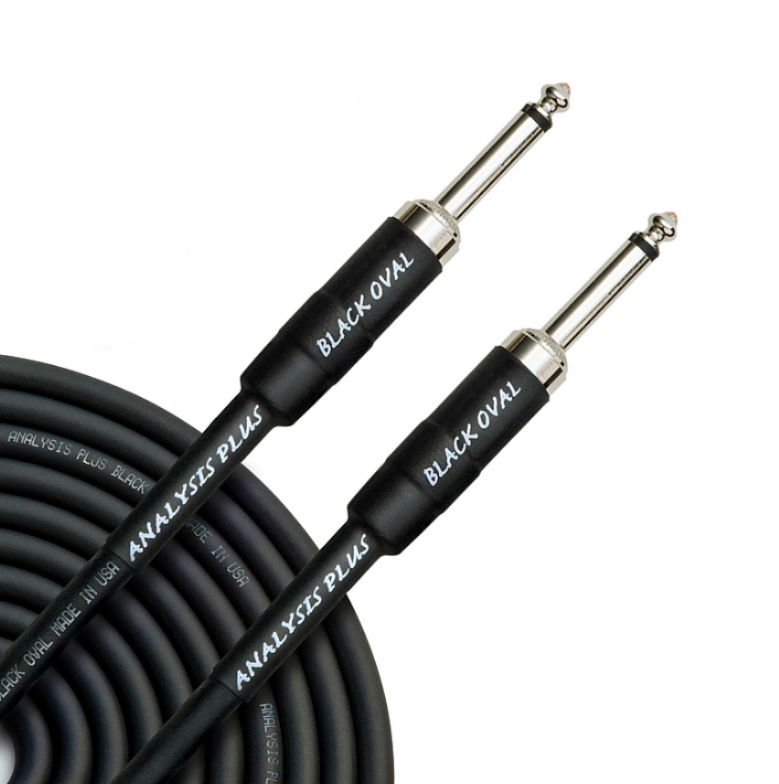 Analysis Plus Black Oval Standard Plug