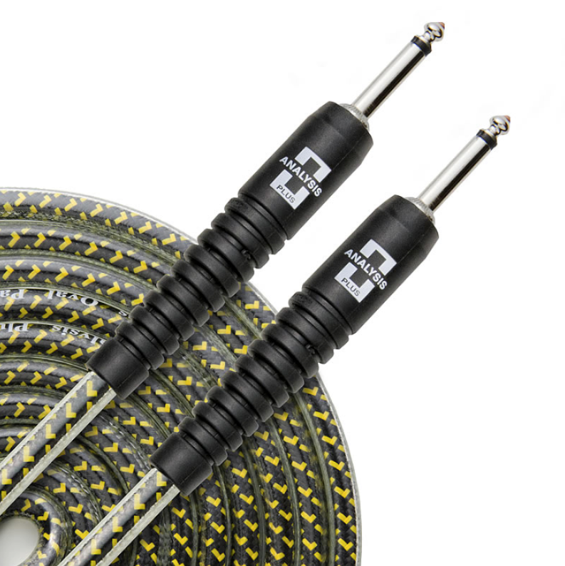 Analysis Plus Yellow Oval Overmold Plug