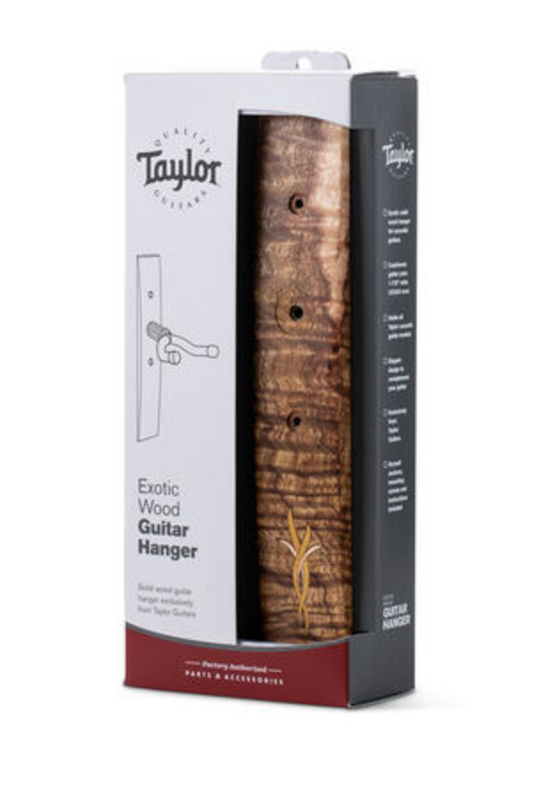 Taylor Guitar Hanger Koa Bouquet Maple Boxwood Inlay