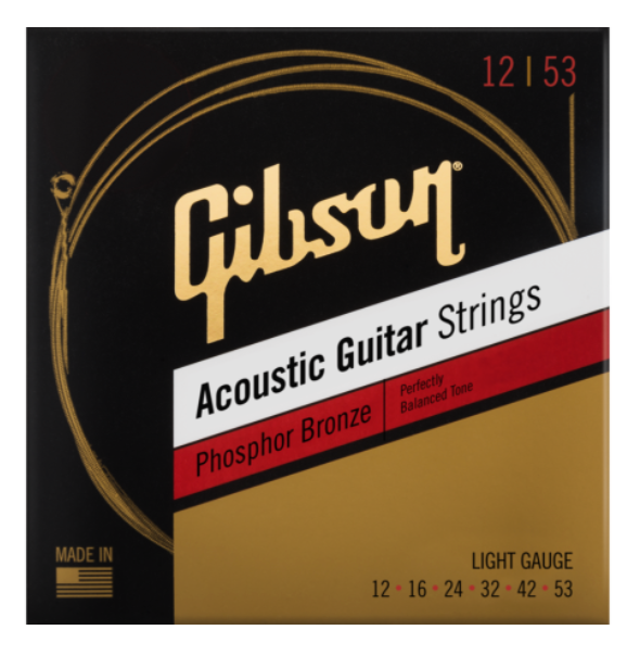 Gibson Phosphor Bronze Acoustic Guitar Strings