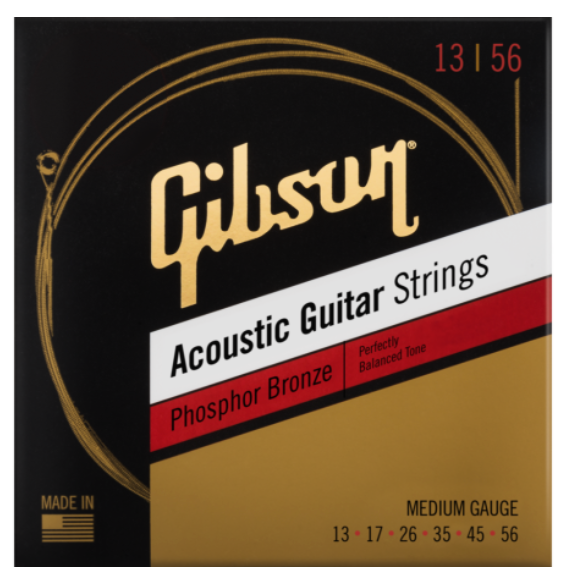 Gibson Phosphor Bronze Acoustic Guitar Strings