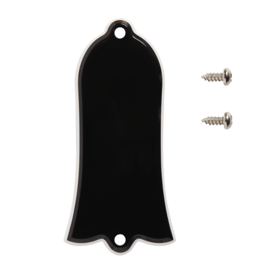 Gibson Truss Rod Cover Blank, Black
