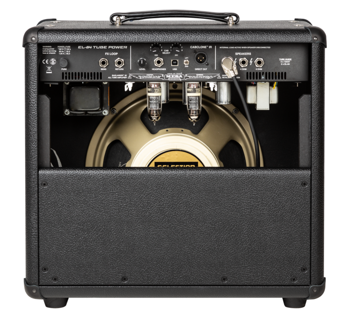 Mesa Boogie Badlander 25 1x12 Combo Black Bronco Black Jute Grille