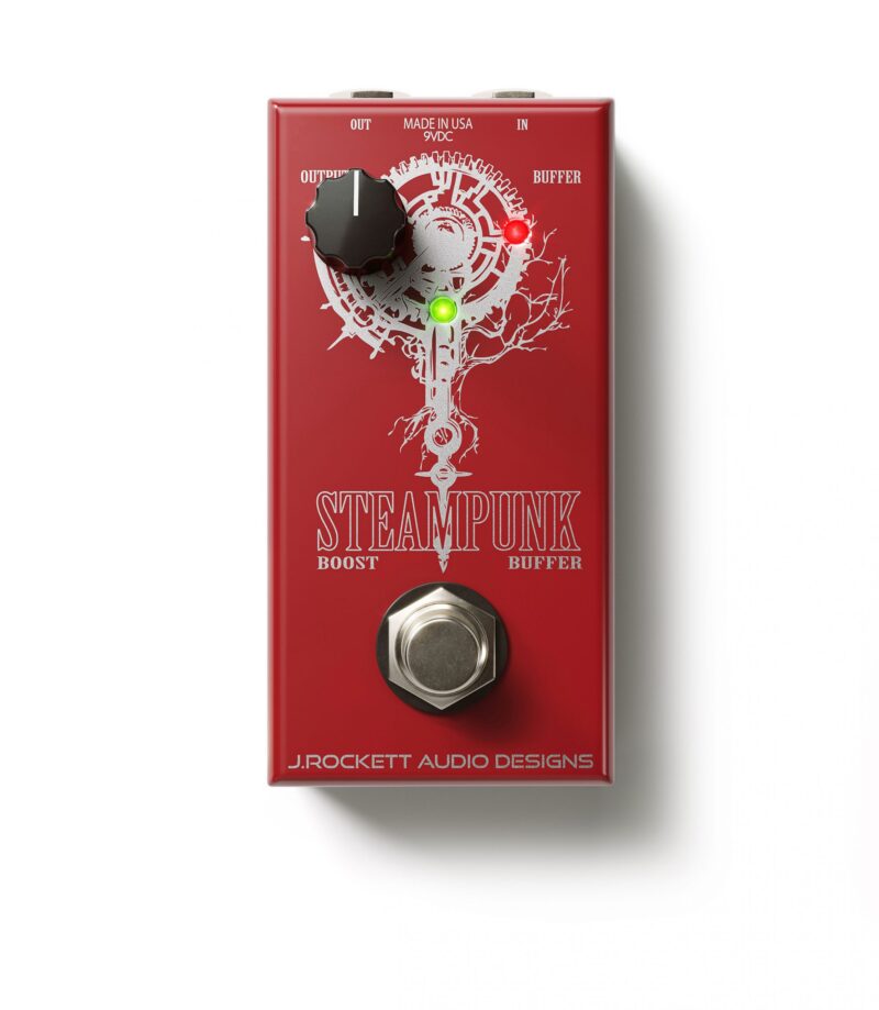 buffer boost pedal J. Rockett Audio Designs Steampunk Boost/Buffer