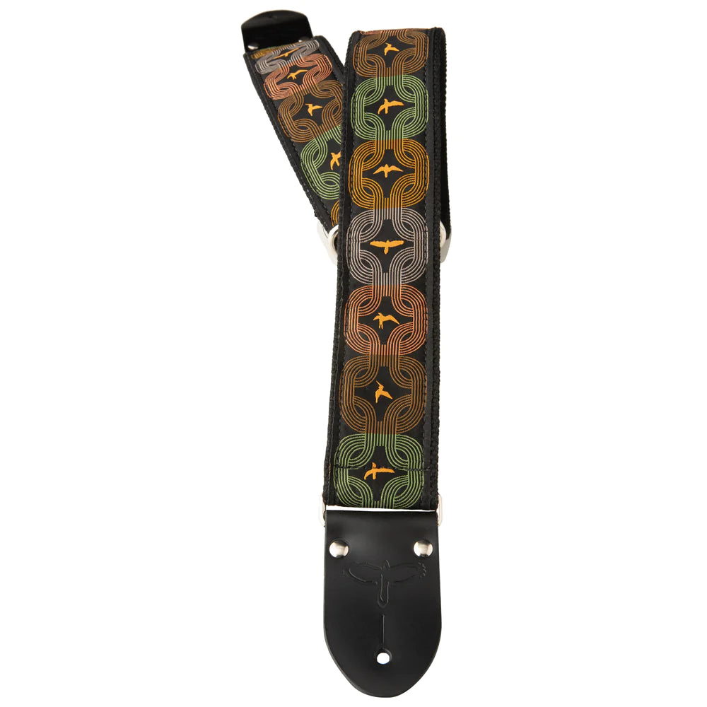 PRS Deluxe Retro Custom Jacquard Birds Strap