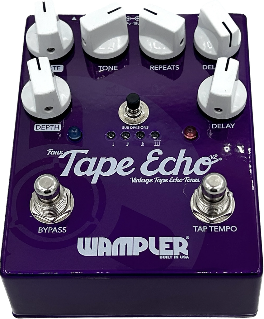 Wampler Faux Tape Echo with Tap Tempo Pedal Review