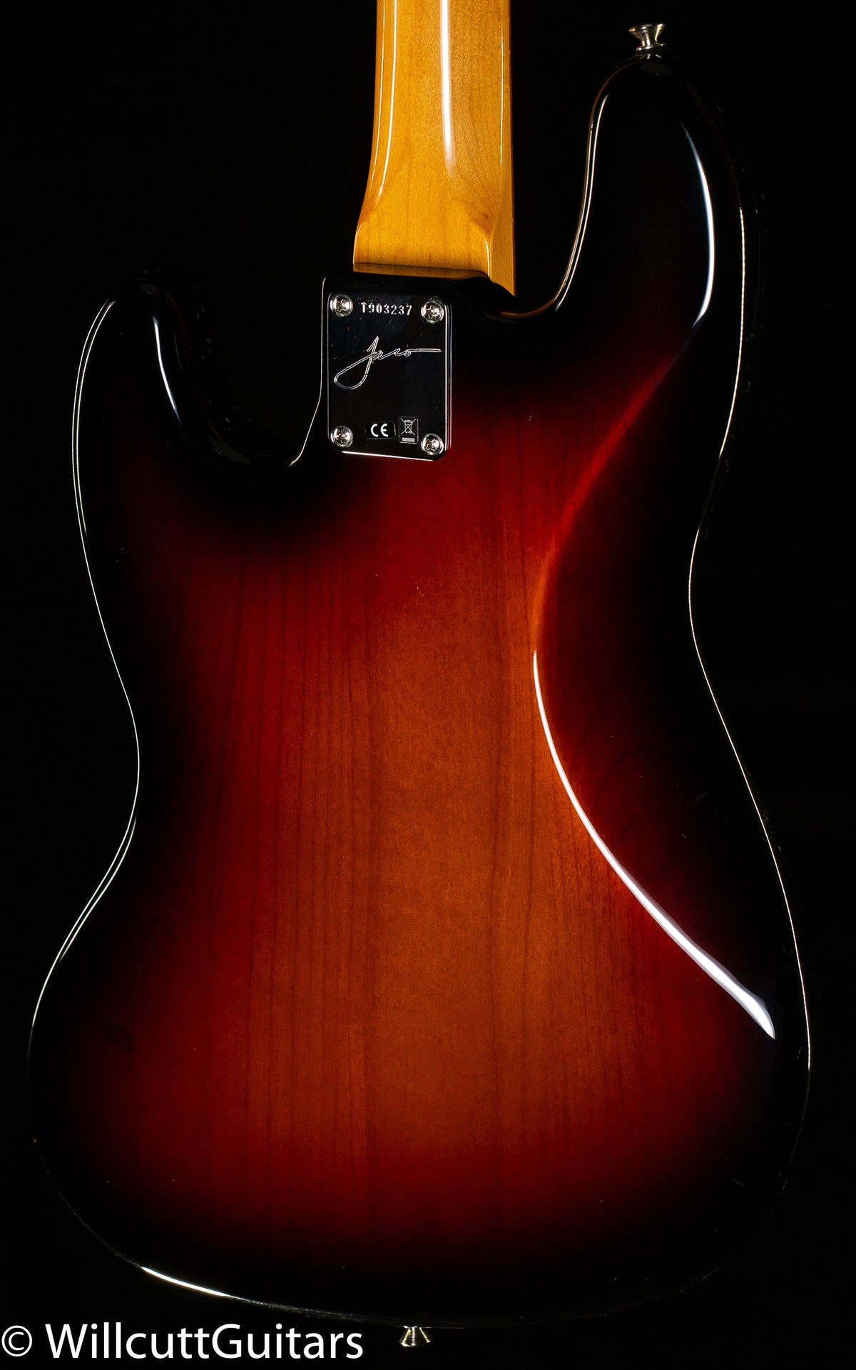 Fender Jaco Pastorius Tribute Jazz Bass Fretless 3-Color Sunburst Bass Guitar