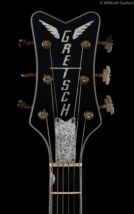 Gretsch G6136T-CSTRR Custom Shop Rich Robinson "Magpie" Bigsby® Ravens's Breast Blue Relic (801)