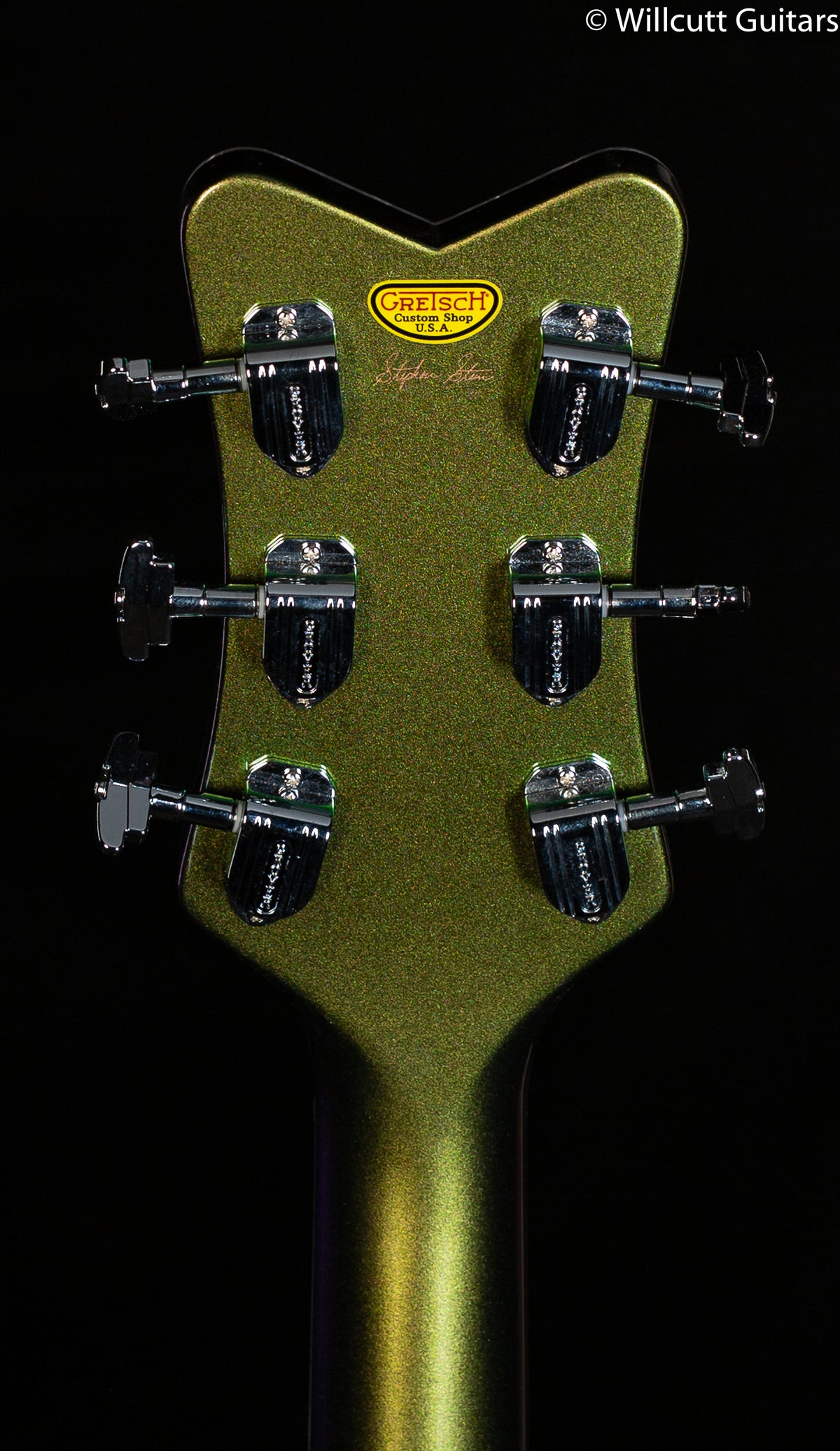 Gretsch &#39;59 Penguin Silver Green Namm Masterbuilt