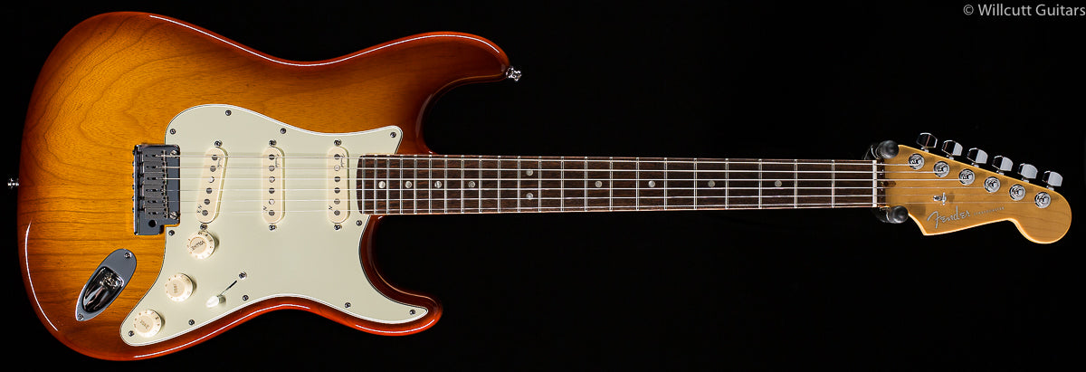 Fender American Deluxe Stratocaster® Ash Tobacco Sunburst