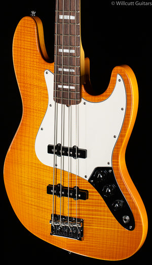 Fender Select Jazz Bass Amber Burst