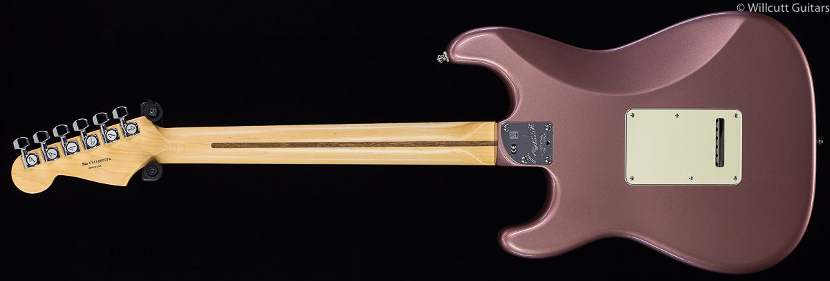 Fender American Deluxe Stratocaster Burgundy Mist Metallic Maple