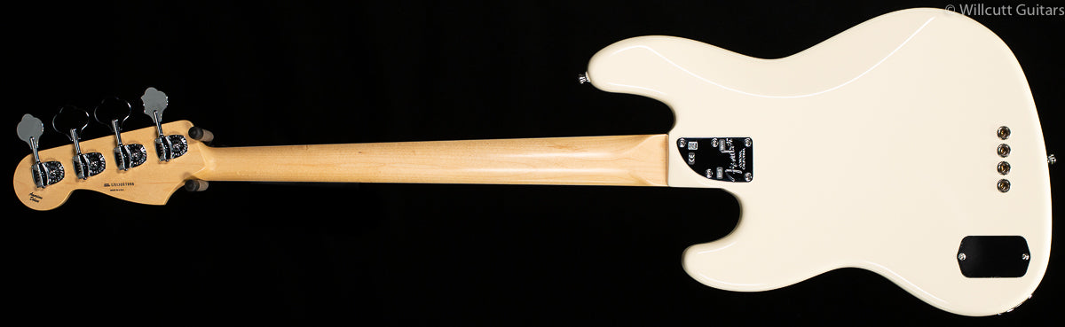 Fender American Deluxe Jazz Bass Olympic White - Willcutt