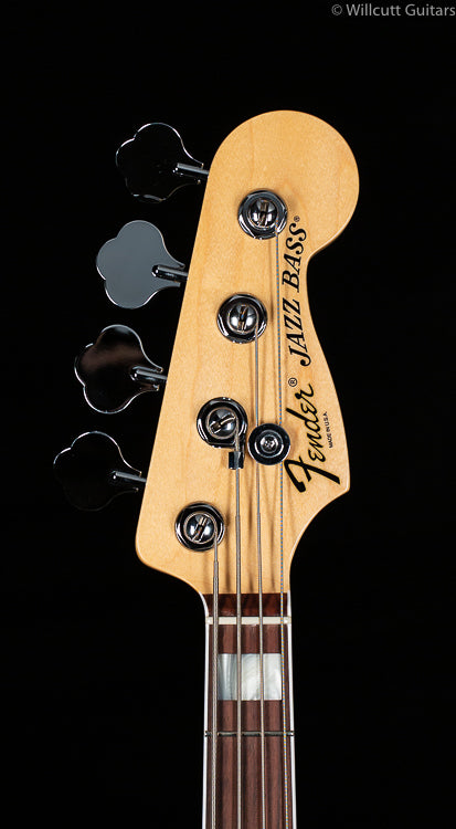 Fender American Deluxe Jazz Bass Olympic White - Willcutt Guitars