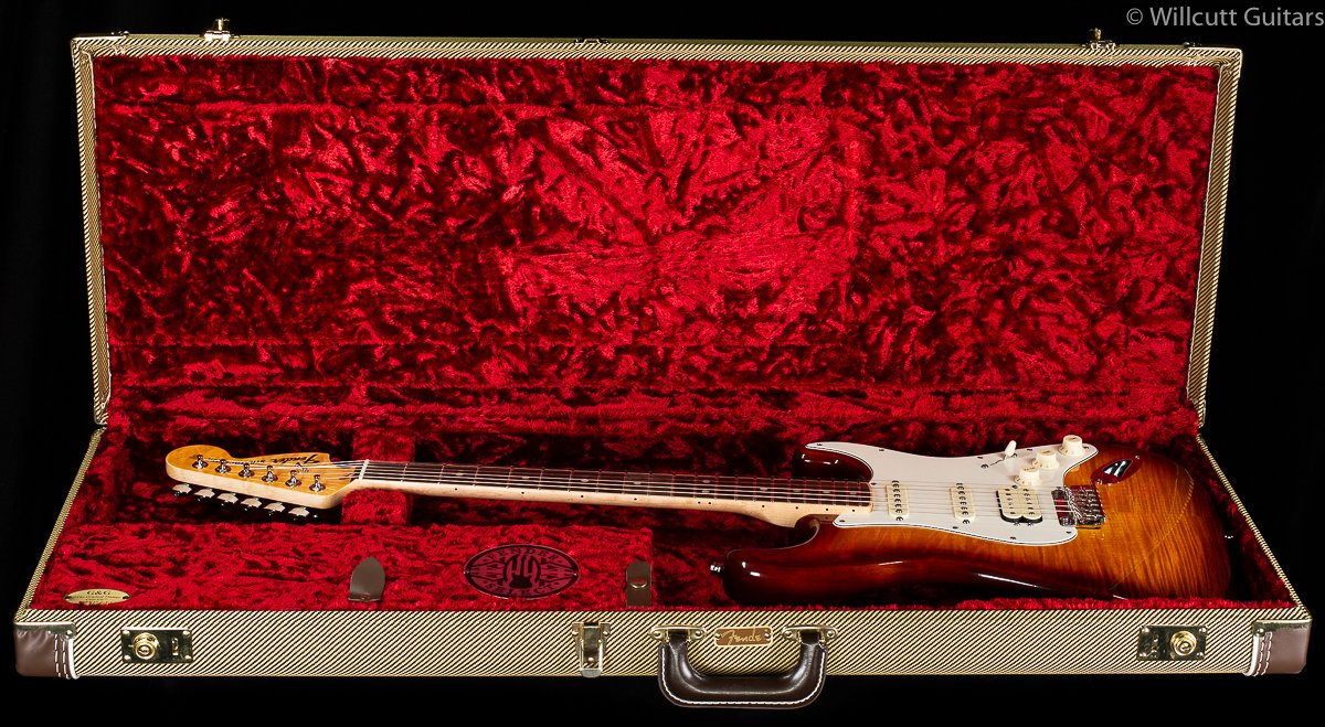 Fender Select Stratocaster HSS Tobacco Sunburst