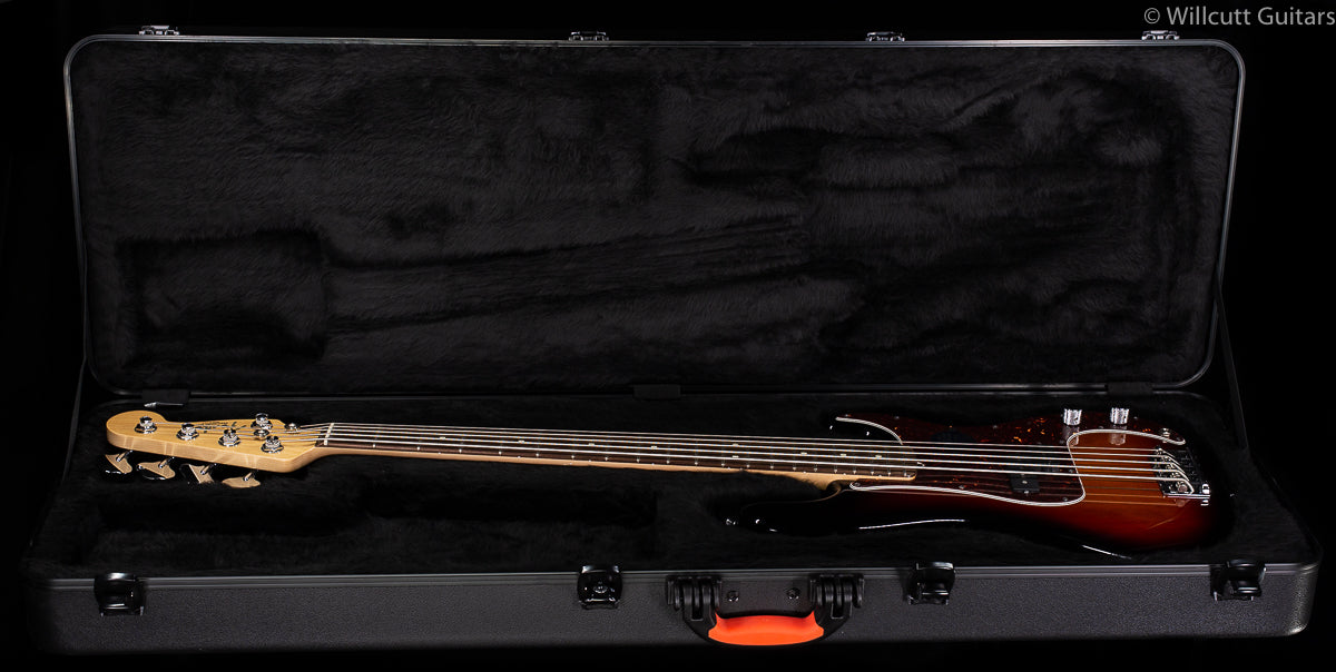 Fender American Standard Precision Bass V  3-Tone Sunburst