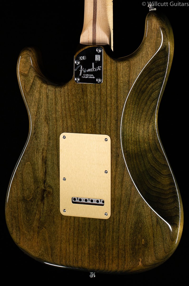 Fender Dealer Event Select Stratocaster Quilt Top Green Yellow