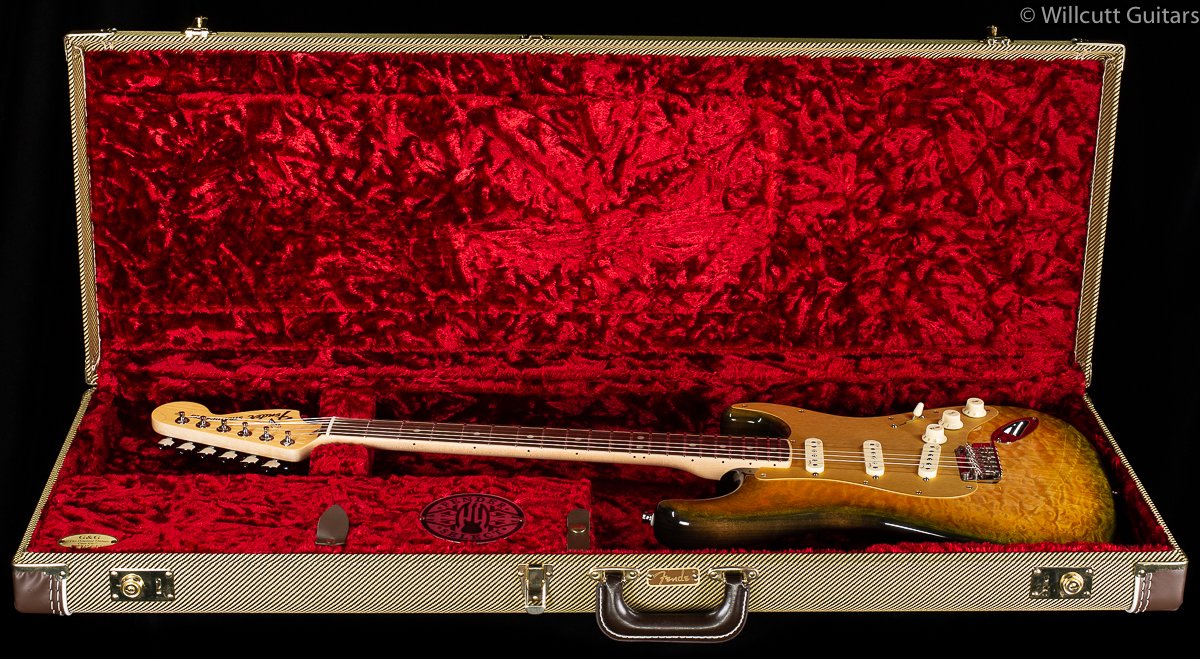 メンテ済み レア Fender Mexco Stratcaster キルトトップ メンテ済み レア Fender Mexco Stratcaster キルトトップ