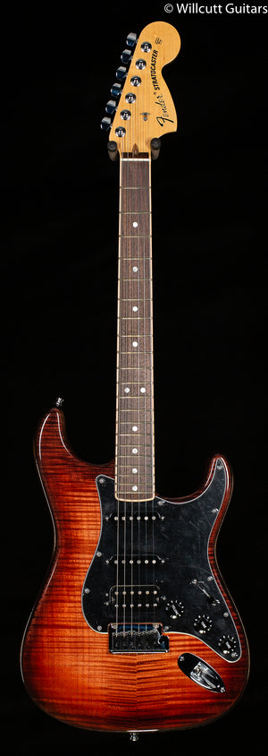 Fender Dealer Event Select Strat, Red/Black Flame