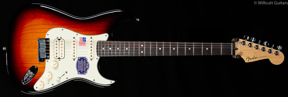Fender American Deluxe Stratocaster HSS 3-Tone Sunburst (724)