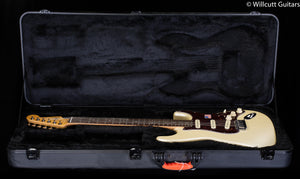 Fender American Deluxe Stratocaster Olympic Pearl Rosewood