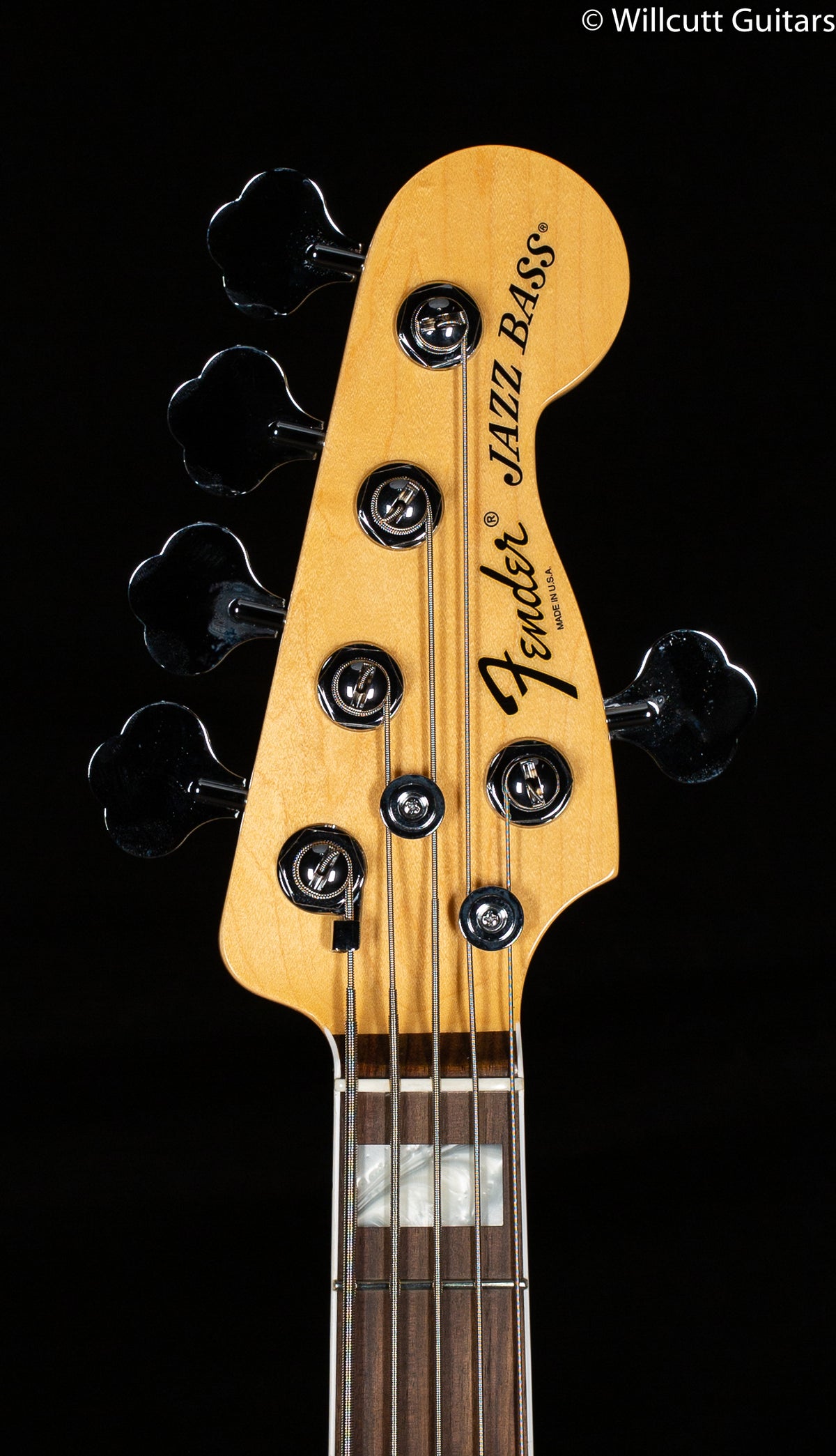 Fender American Deluxe Jazz Bass V  Olympic White Rosewood Fingerboard