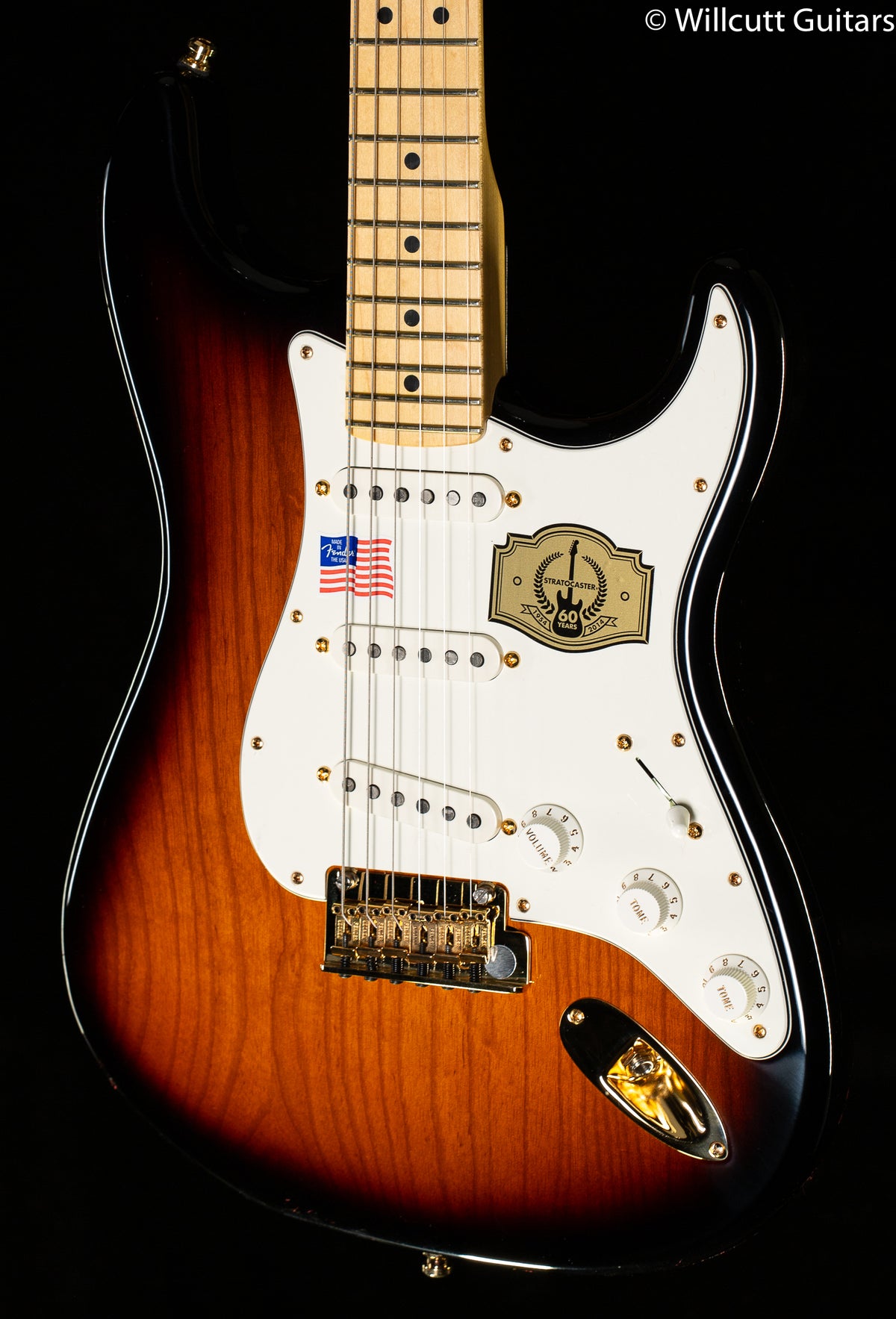 ギター Fender Stratocaster 60th anniversary Fender Stratocaster Standard - 60 th ANNIVERSARY STANDARD