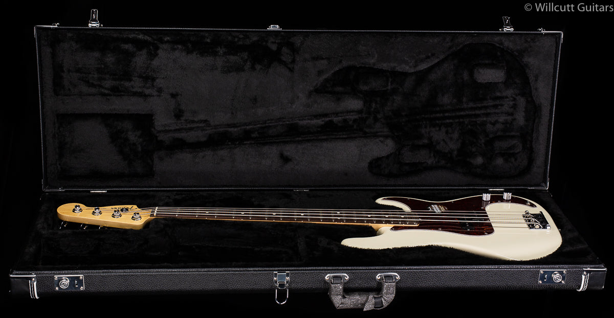 Fender American Standard Precision Bass Olympic White