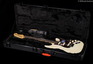 Fender American Deluxe Strat HSS Shawbucker Olympic Pearl