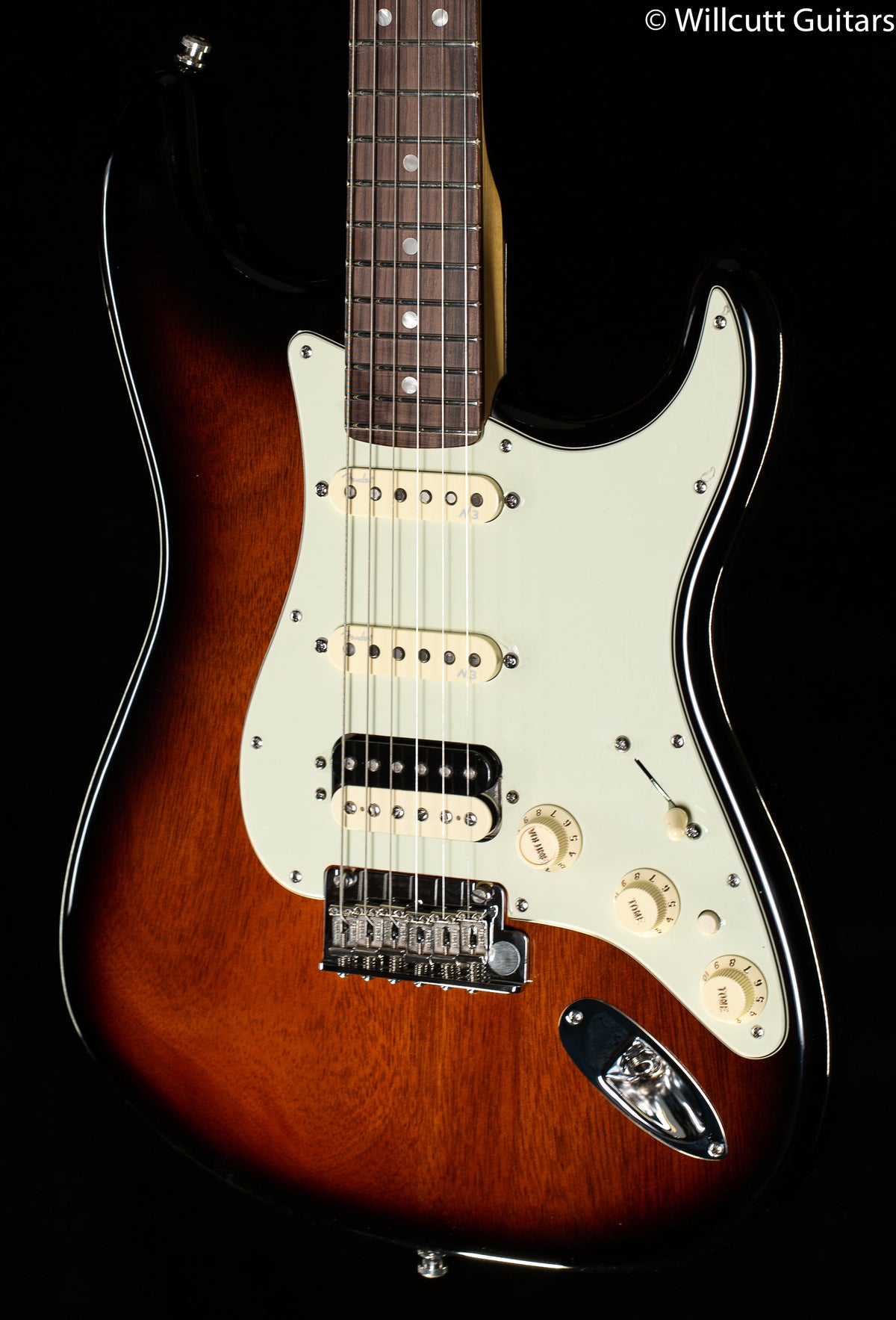 Fender Limited Edition American Deluxe Mahogany Strat HSS