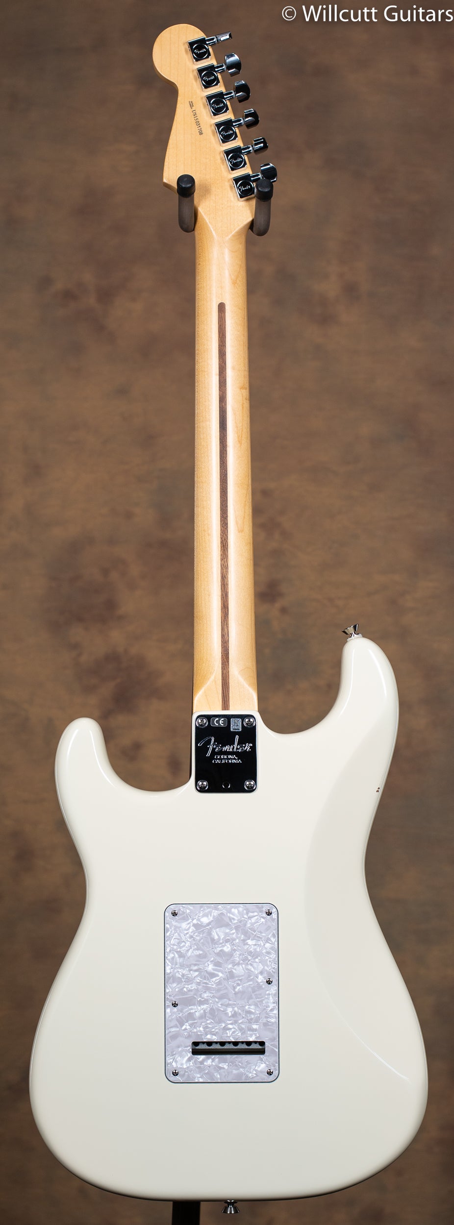 Fender American Standard Stratocaster HSS Olympic White - Willcutt