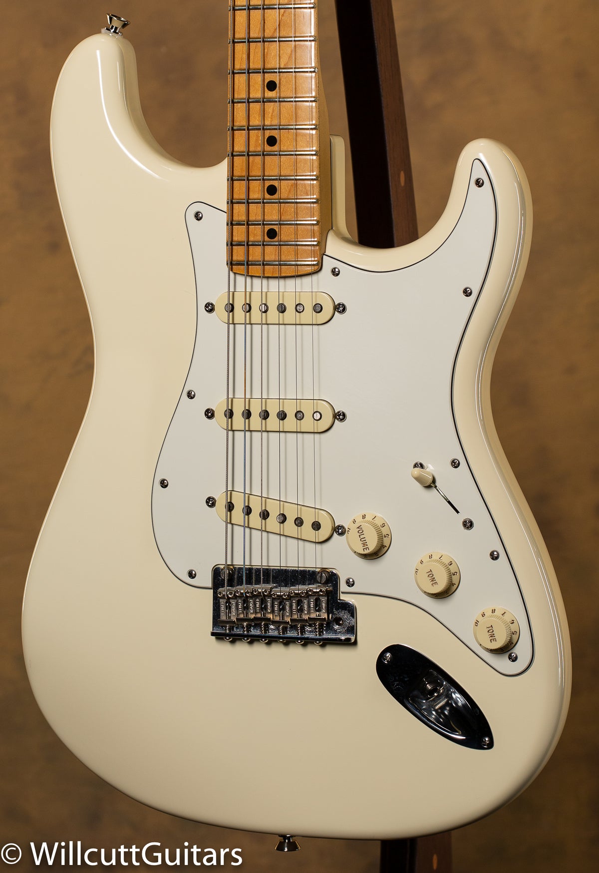 2015 Fender American Standard Stratocaster Olympic White Maple