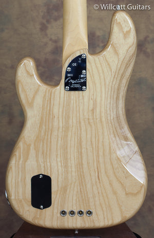 Fender American Elite Precision Bass Natural Ash USED